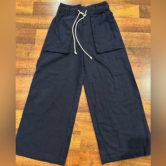 Young Fabulous & Broke Women’s Wide Leg Cropped Bohomenian Pants Size Small - Picture 1 of 5